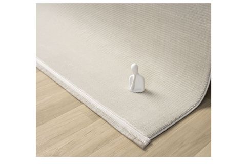ARTES BAMBU DOKULU MODERN MAKİNE HALISI, GRİ, 120X500, 12001