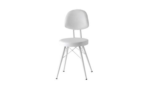 MENDEL MASA VE EYFEL SANDALYE TAKIMI, KRİSTAL, 70X70