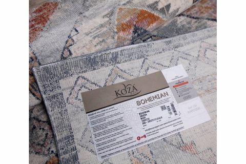 KOZA HALI BOHEMİAN MAVİ HALI 38520 160X230