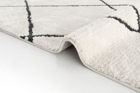 COOL HALI SEYRAN MATTA MODERN KESME HALI 2021, SİYAH, 200X290
