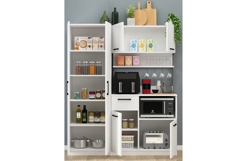 ERVİN TİBA BEYAZ AİRFRY ÇOK AMAÇLI KİLER DOLABI