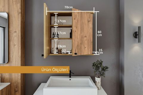 RUDA BANYO DOLABI, ATLANTİK ÇAM, İKİ KAPAKLI