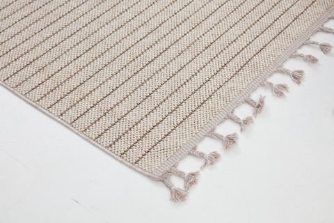 4K INFİNİTY COLLECTİON MODERN MAKİNE HALISI 1412, BEİGE, 80X150 CM