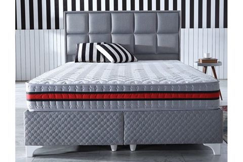 ROYAL LUX BEDDİNG SMART ULTRA PAKET YAYLI ÇİFT KİŞİLİK YATAK, 160X200