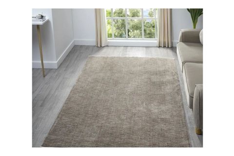 VERA SERİSİ DOKUMA MAKİNE HALISI, BEJ ANTRASİT, 200X400