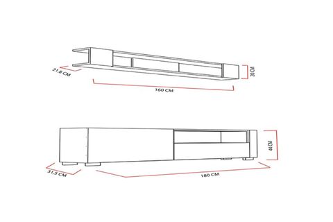 TV ÜNİTESİ EZGİ BEYAZ