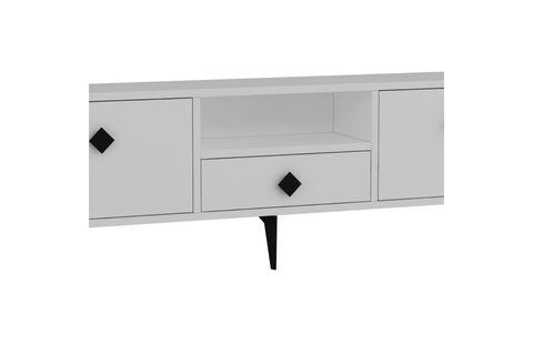 DROPDD TV SEHPASI, BEYAZ SİYAH KULP, 1304DROPDD 1