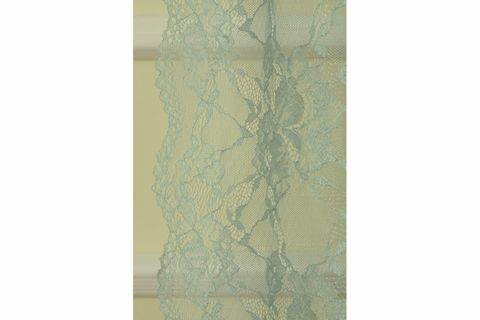 MASSARELLİ FRANSIZ DANTELİ FON TÜL TURKUAZ PİLESİZ 260X260