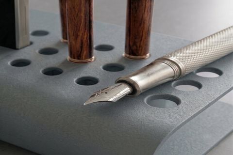 GALVANİZ METAL MASAÜSTÜ ORGANİZER, CAM GRİ, 17X7X7 CM