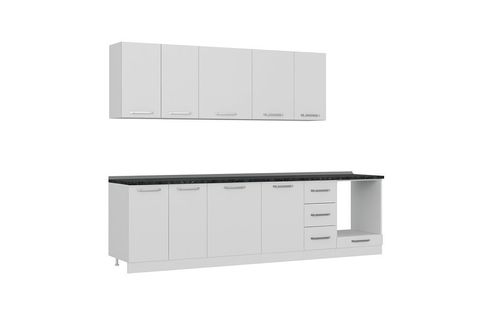 MİNAR SEZGİ 290 CM MUTFAK DOLABI BEYAZ 290-B3