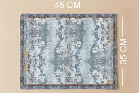 OKYANUS ESİNTİSİ PAMUKLU ALTI ADET AMERİKAN SERVİSİ