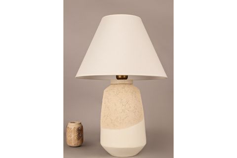 ORVELLA HANDMADE DEKORATİF SERAMİK ABAJUR