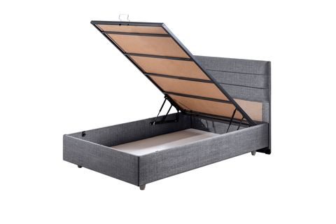 SOFİA BAZA BAŞLIK LETTO YATAK SETİ, GRİ, 90X200