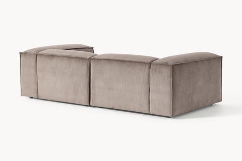 LENA İKİLİ FİTİLLİ KADİFE KOLTUK, KAHVERENGİ