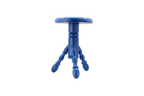 MASSELLO DESIGN MASSELLO AHŞAP TABURE, MAVİ