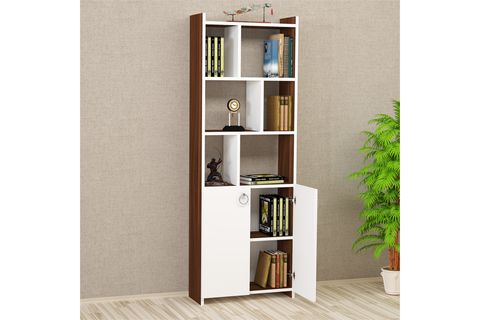 KALENDER DEKOR MAYRA DOLAPLI KİTAPLIK, CEVİZ, MY03