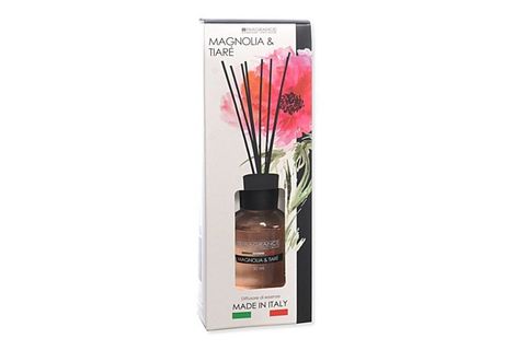 BAMBU ÇUBUKLU ODA KOKUSU VE PARFÜM 30 ML İTALYAN TASARIM MANOLYA AROMALI 3,5X3,5X8CM
