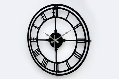 METAL DEKORATİF DUVAR SAATİ 5, 41X41