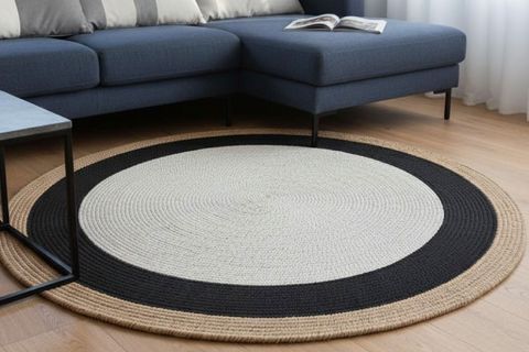 İSKANDİNAV YUVARLAK MODEL HALI, ÇOK RENKLİ, 150 CM