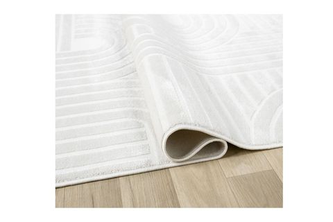 ASPENDOS AKRİLİK DOKUMA MAKİNE HALISI, 120X450, KREM, 5110