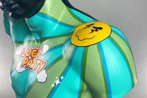 HERMES LUCID PARTY POP ART DEKORATİF ROMA YUNAN HEYKELLERİ
