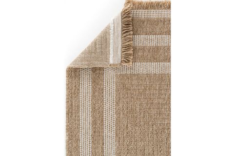 HALIMAX İNDİA JÜT HALI 668, BEYAZ ÇERÇEVELİ, 160X230