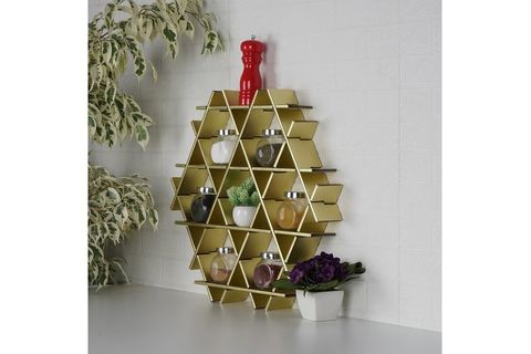 HEXAGON KARTON PETEK RAF ALTIN-SMALL