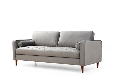 ROME THREE SEATER,STEEL GREY