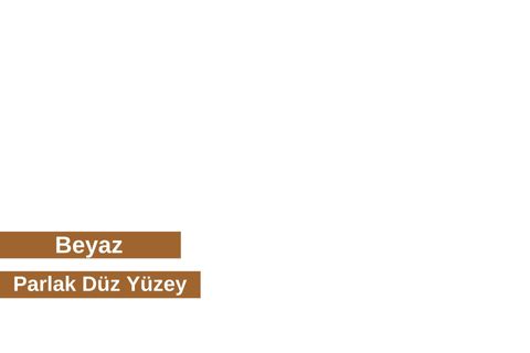 RUDA TEK KAPAKLI AYNALI BANYO DOLABI, BEYAZ