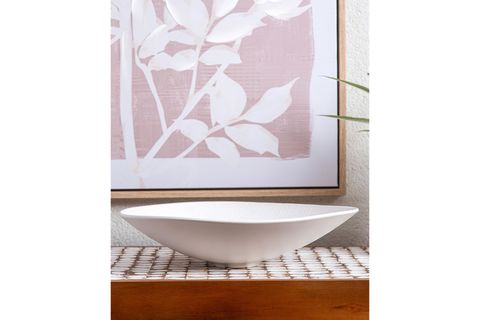 THE MİA PURE DEKORATİF TABAK 38X36X10 CM