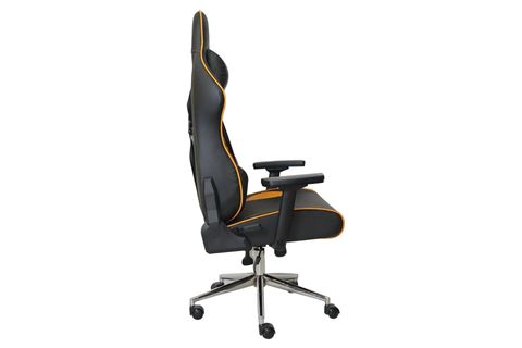 GAMER DERİ KOL VE YÜKSEKLİK AYARLANABİLİR OYUNCU KOLTUĞU, TURUNCU