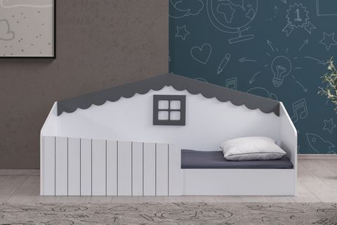 CASTLE MONTESSORİ YATAK, GRİ, 90X190