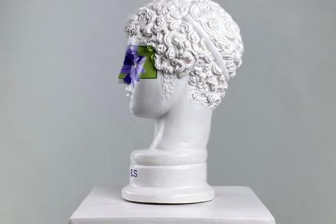 HERMES BLOOM POP ART DEKORATİF ROMA YUNAN HEYKELLERİ