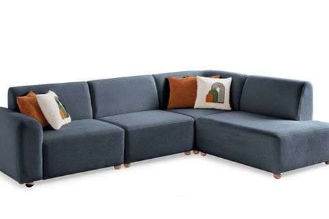 BRUSSELS SAĞ KÖŞE KOLTUK, MAVİ