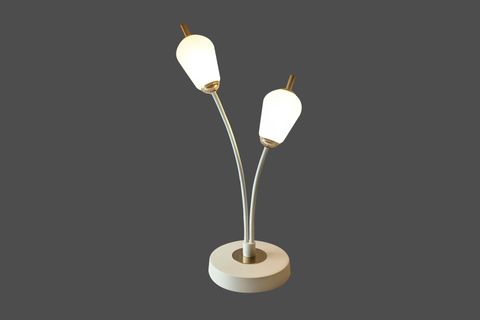 EBRU MASA LAMBASI, BEYAZ