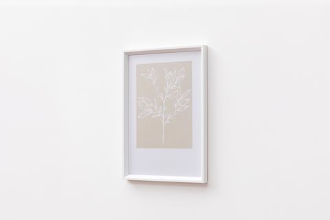 FLORAL Lİ POSTER ÜÇLÜ TABLO SETİ, BEYAZ ÇERÇEVE, 33X48