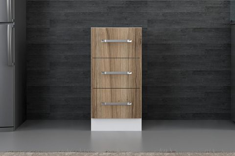 MİNAR MUTFAK DOLABI ALT MODÜL, BEYAZ DORE, 40 CM