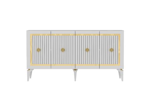 NOVA KONSOL, BEYAZ ALTIN, 150 CM