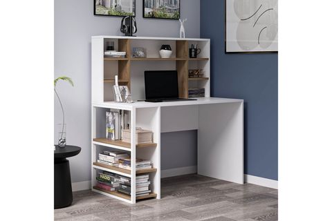 LİORA ÇALIŞMA MASASI, BEYAZ RAHLE