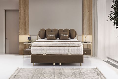 TİTANİK BAZA BAŞLIK YATAK, 160X200