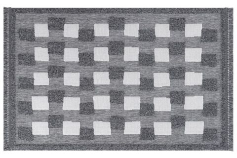 GLORİA 7513 KABARTMALI SALON HALISI, GRİ, 100X300