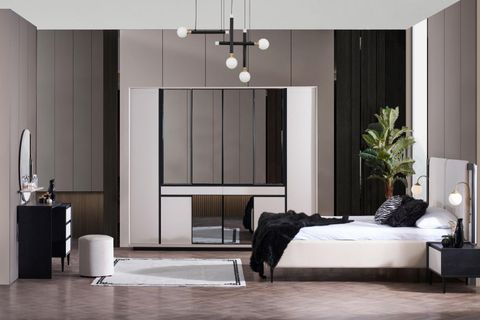 MERCAN YATAK ODASI TAKIMI, 6 KAPAKLI