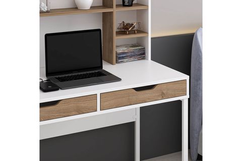 MİLA ÇALIŞMA MASASI, BEYAZ RAHLE