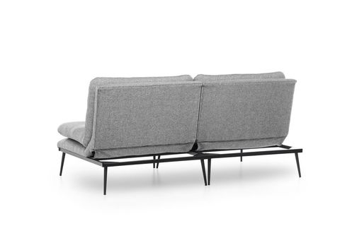 FUTON MARTİN ÜÇLÜ KANEPE, GRİ