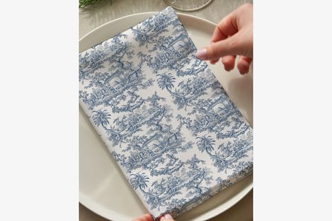 ZARİF PANOROMA PAMUKLU DÖRT ADET PEÇETE