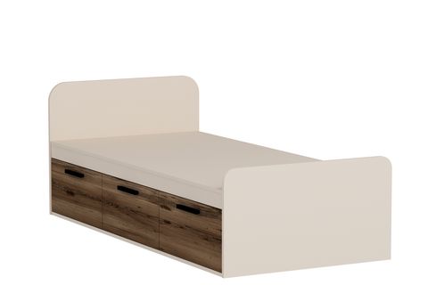 ARNETTİ AKSER DOLAPLI KARYOLA, LİDYA BUTE BEJ