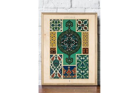 OSMANLI MOTİF AHŞAP TABLO