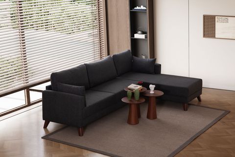 GLORİA KÖŞE KOLTUK, ANTRASİT, SAĞ KÖŞE