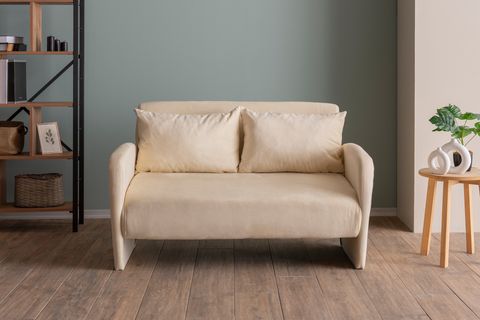 PAFU HİRO SOHO KATLANIR YATAKLI İKİLİ KOLTUK, KREM