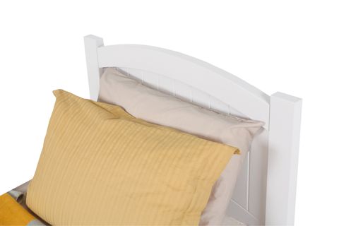 KRALİÇE GENÇ ODASI KARYOLASI, SOFT BEYAZ, 90X190